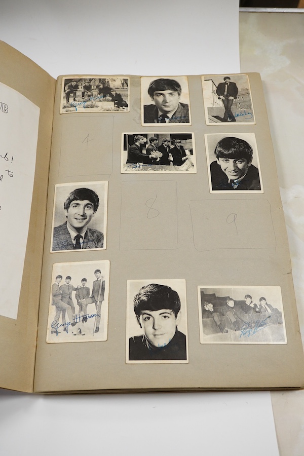 Paul and Linda McCartney autographs, scrapbooks, books, etc, Autographs collected by the vendor in the mid 1970's while Wings were rehearsing for a concert in Eastbourne, signed in ballpoint pen on a newspaper cutting re